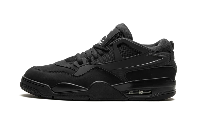 Nike Air Jordan 4 Black Suede Leather
