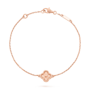 CLOVER PINK GOLD BRACELET