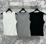 Loewe 25 Hollow Lace Vest Cotton