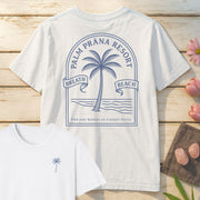 Palm Prana Resort T-Shirt Mockup white