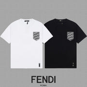 Fendi 2026 Men's Short-Sleeve T-Shirt Cotton 806043