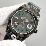 DATEJUST 41MM CUSTOM BLACK PVD WIMBLEDON DIAL