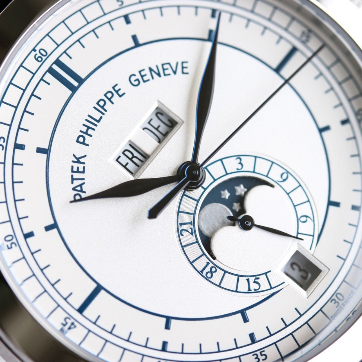 PATEK CALATRAVA 5376G-001 ANNUAL CALENDAR WHITE DIAL