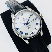 DEVILLE HOUR VISION CO-AXIAL WHITE DIAL LEATHER