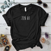 Zen Af T Shirt Black Mockup